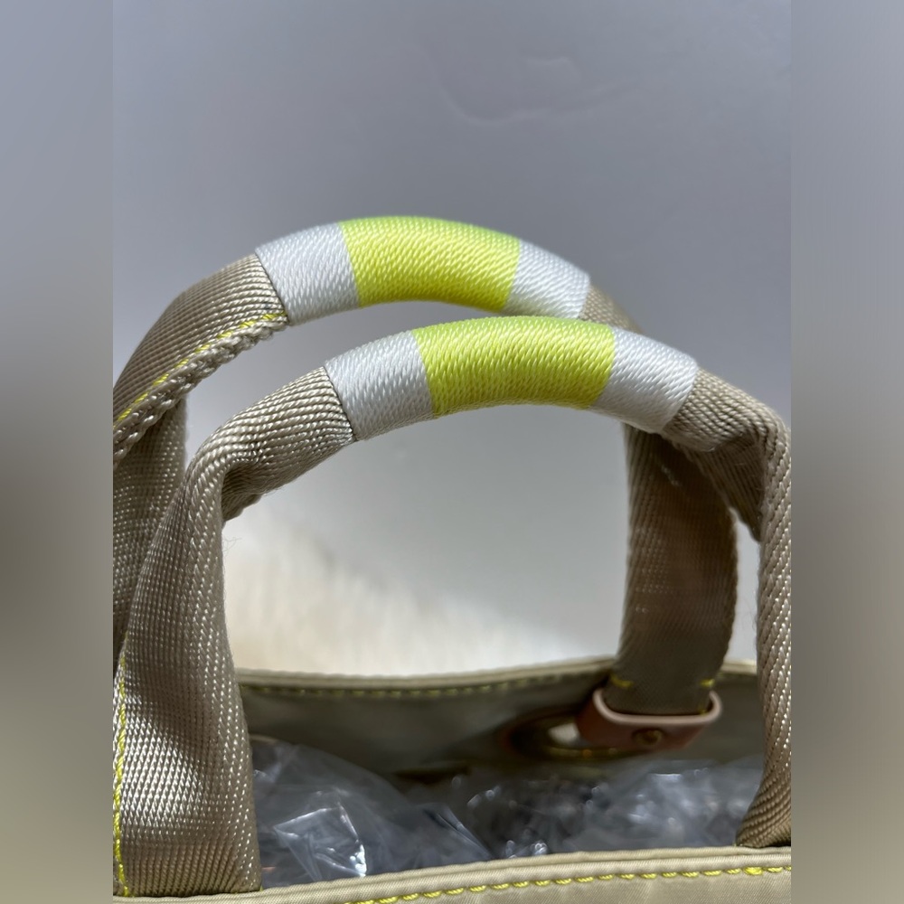 Sperry Top Sider Nylon Canvas Top Handle Tote Detachable Adjustable Wide Strap - Picture 4 of 14